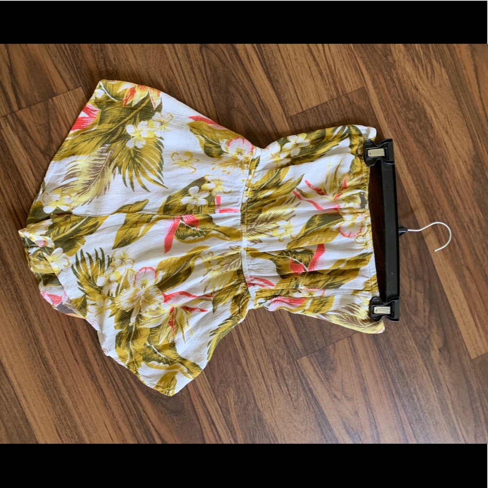 Billabong strapless romper